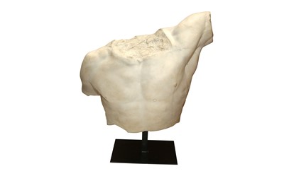 Lot 205 - PURE WHITE LINES, A CLASSICAL INSPIRED SCULPTURE