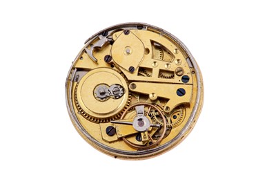 Lot 347 - QUARTER REPEATER CYLINDER MOVEMENT.