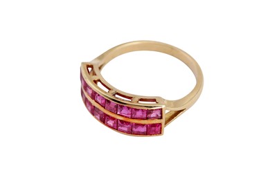 Lot 109 - A ruby ring