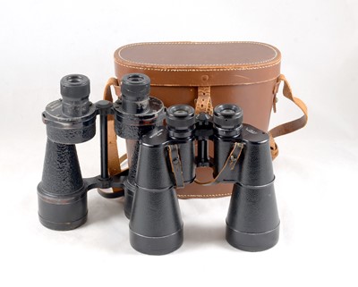 Lot 76 - Ross Military 7x50 Binoculars &  Wray 9x60 Binoculars