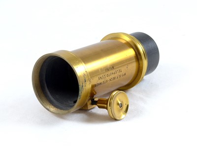 Lot 444 - A Brass No.5 S.P. Beck-Steinheil" Telephoto Lens