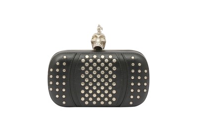 Lot 619 - Alexander McQueen Black Skull Knuckle Clutch