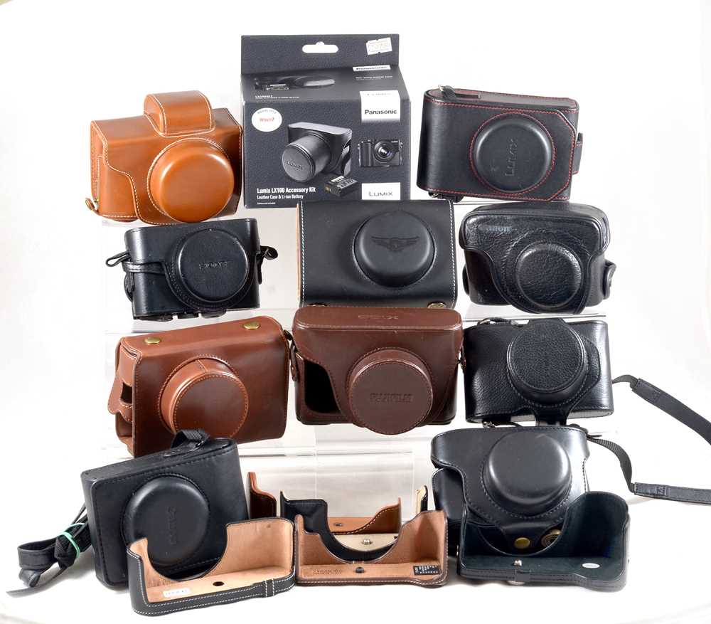 Lot 228 - Group of Quality Cases for Lumix and Other Compact Digital Cameras
