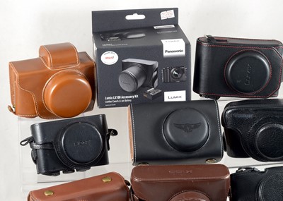 Lot 228 - Group of Quality Cases for Lumix and Other Compact Digital Cameras