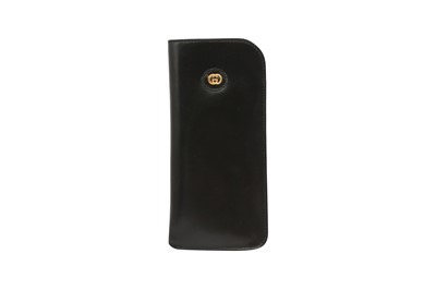 Lot 460 - Gucci Black GG Logo Glasses Case