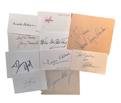 Lot 520 - Autograph Collection.- Hollywood Interest