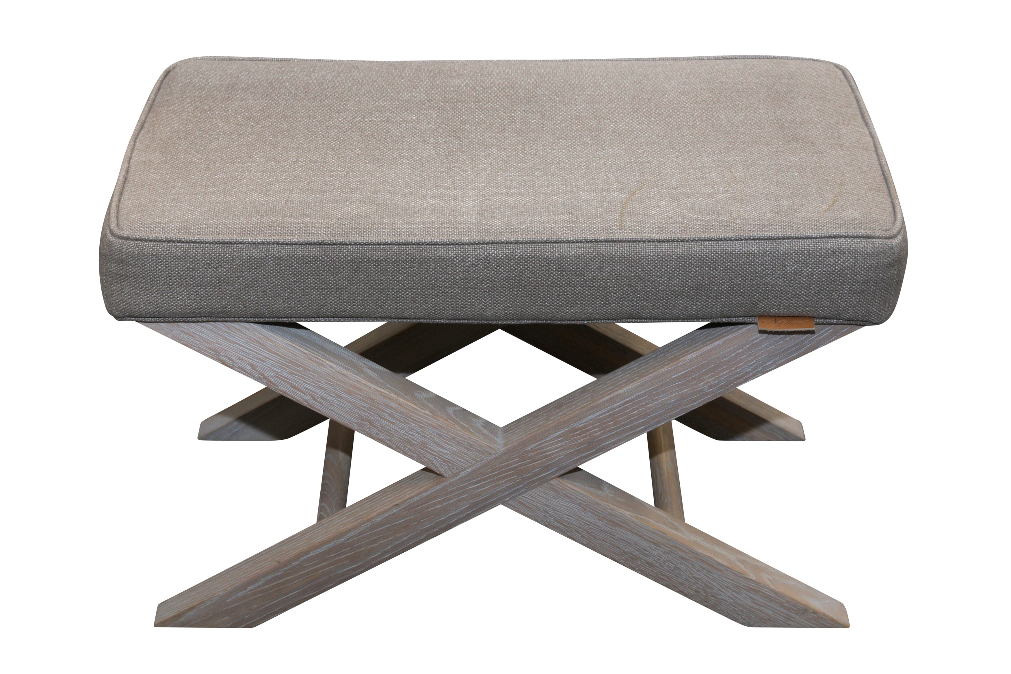 Lot 502 A NEPTUNE 'ALEX' XFRAMED FOOTSTOOL