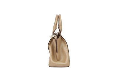 Lot 384 - Cartier Bronze Mini C de Cartier Bag