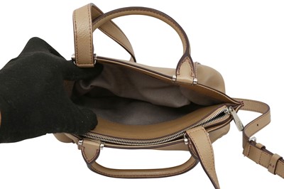 Lot 384 - Cartier Bronze Mini C de Cartier Bag