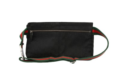 Lot 532 - Gucci Black Monogram Belt Bag