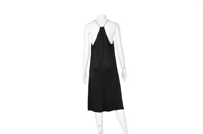 Lot 633 - Gucci Black Chain Strap Halter Dress - Size 44