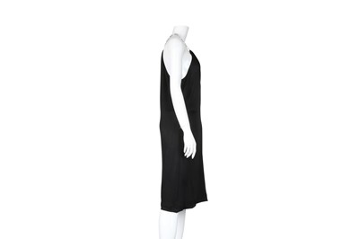 Lot 633 - Gucci Black Chain Strap Halter Dress - Size 44