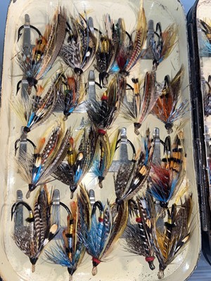 Lot 494 - A COLLECTION OF FISHING FLIES AND RELATED ITEMS