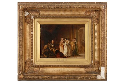 Lot 75 - ATTRIBUTED TO DAVID WILKIE (SCOTTISH 1785-1841)