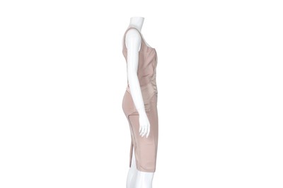 Lot 49 - Gucci Nude Rose Bodycon Dress - Size 40