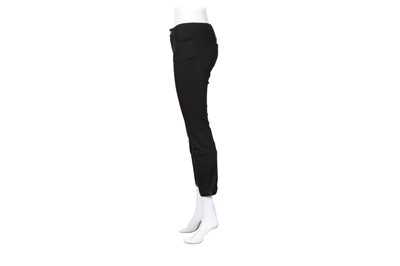 Lot 546 - Louis Black Monogram Trouser - Size 40