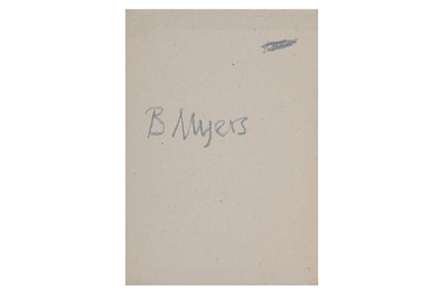 Lot 89 - BERNARD MYERS (1925-2007)