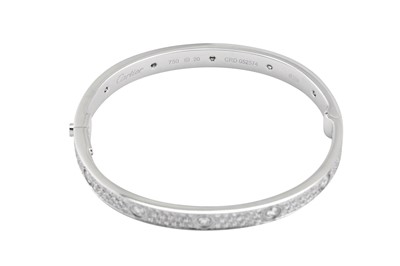 Lot 220 - Cartier l Diamond 'Love' bangle