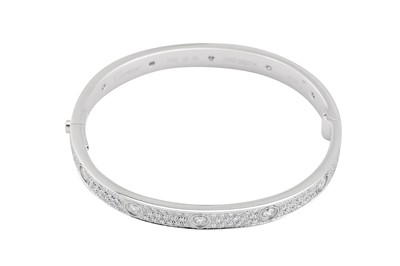 Lot 220 - Cartier l Diamond 'Love' bangle