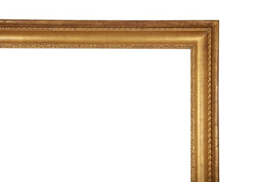 Lot 39 - AN ITALIAN PLAIN CARLO MARATTA 17TH CENTURY STYLE CARVED AND GILDED LIMEWOOD FRAME OF LARGE PROPORTION
