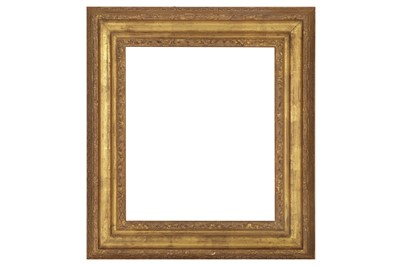 Lot 52 - A FRENCH 19TH CENTURY STYLE CARVED AND GILDED LIMEWOOD BOLECTION FRAME