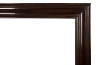 Lot 8 - A DUTCH 17TH CENTURY STYLE POLISHED PEARWOOD SCOTIA CABINET FRAME