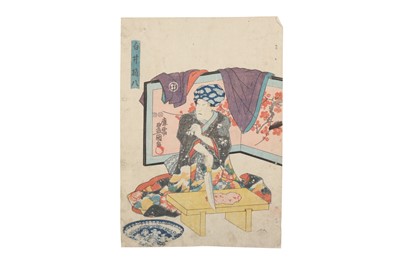Lot 422 - TOYOKUNI UTAGAWA II (1777 – 1835).