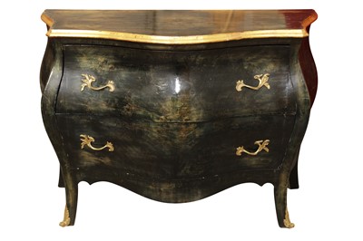 Lot 36 - A LOUIS XV STYLE BOMBE COMMODE, CONTEMPORARY