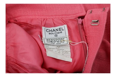 Lot 55 - Chanel Pink Tulip Skirt - Size 36