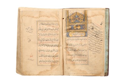 Lot 507 - A RELIGIOUS MANUSCRIPT WITH HADITH AND PRAYERS