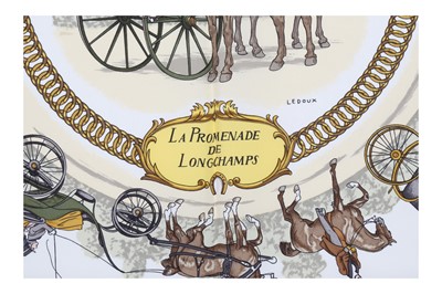 Lot 75 - Hermes 'La Promenade De Longchamps' Silk Print Scarf