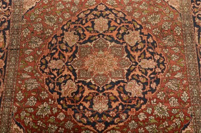 Lot 38 - A FINE ISFAHAN RUG, CENTRAL PERSIA