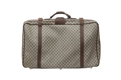 Lot 326 - Gucci Beige GG Monogram Large Suitcase