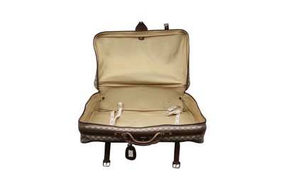 Lot 326 - Gucci Beige GG Monogram Large Suitcase