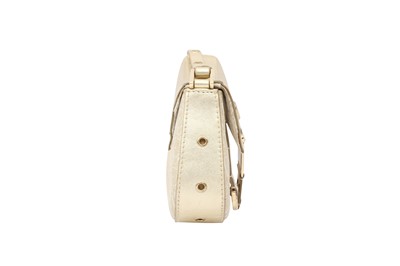 Lot 385 - Christian Dior Gold Monogram Street Chic Columbus Mini Clutch