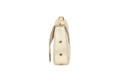 Lot 385 - Christian Dior Gold Monogram Street Chic Columbus Mini Clutch