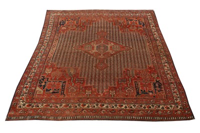 Lot 39 - AN ANTIQUE AFSHAR RUG, SOUTH-WEST PERSIA