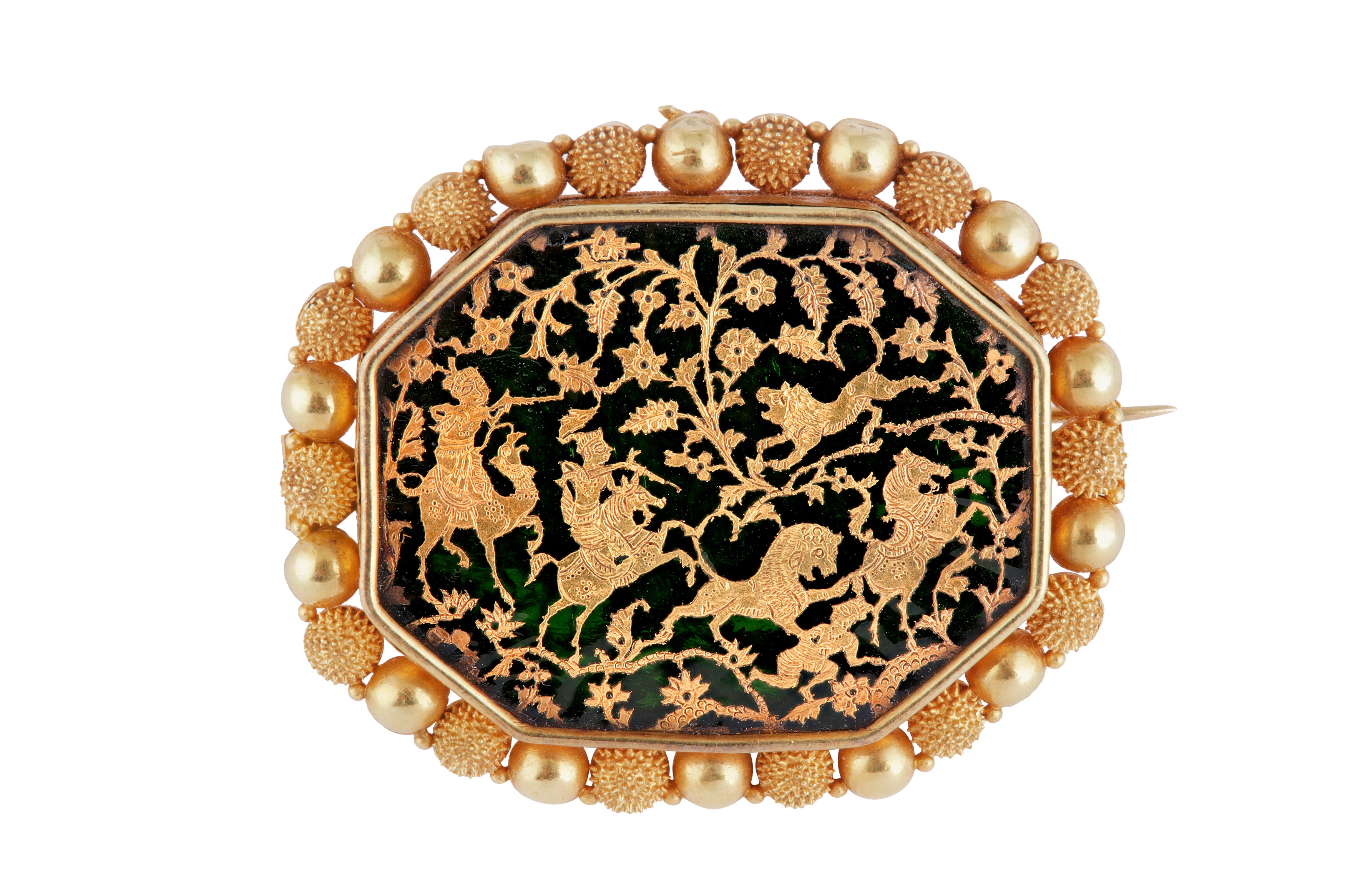 Lot 158 An Indian brooch