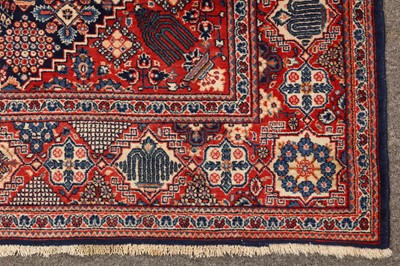 Lot 74 - A FINE KASHAN RUG, CENTRAL PERSIA