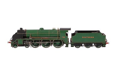 Lot 155 - AN O GAUGE SOUTHERN 796 KING ARTHUR CLASS 4-6-0 TANK LOCOMOTIVE IN SR GREEN