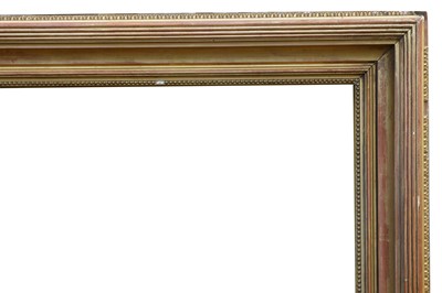 Lot 82 - AN ENGLISH LATE 19TH CENTURY CARVED AND GILDED MOULDING FRAME
