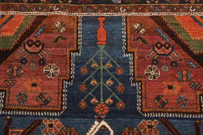 Lot 61 - A FINE AFSHAR RUG, SOUTH-WEST PERSIA