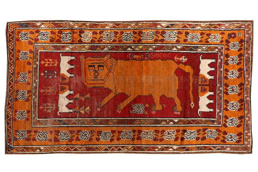 Lot 43 - A GABBEH RUG, SOUTH-WEST PERSIA