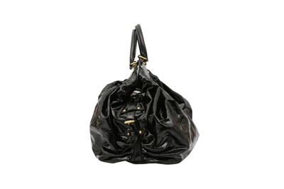 Lot 435 - Louis Vuitton Black Mahina XL Hobo Bag