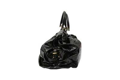 Lot 435 - Louis Vuitton Black Mahina XL Hobo Bag