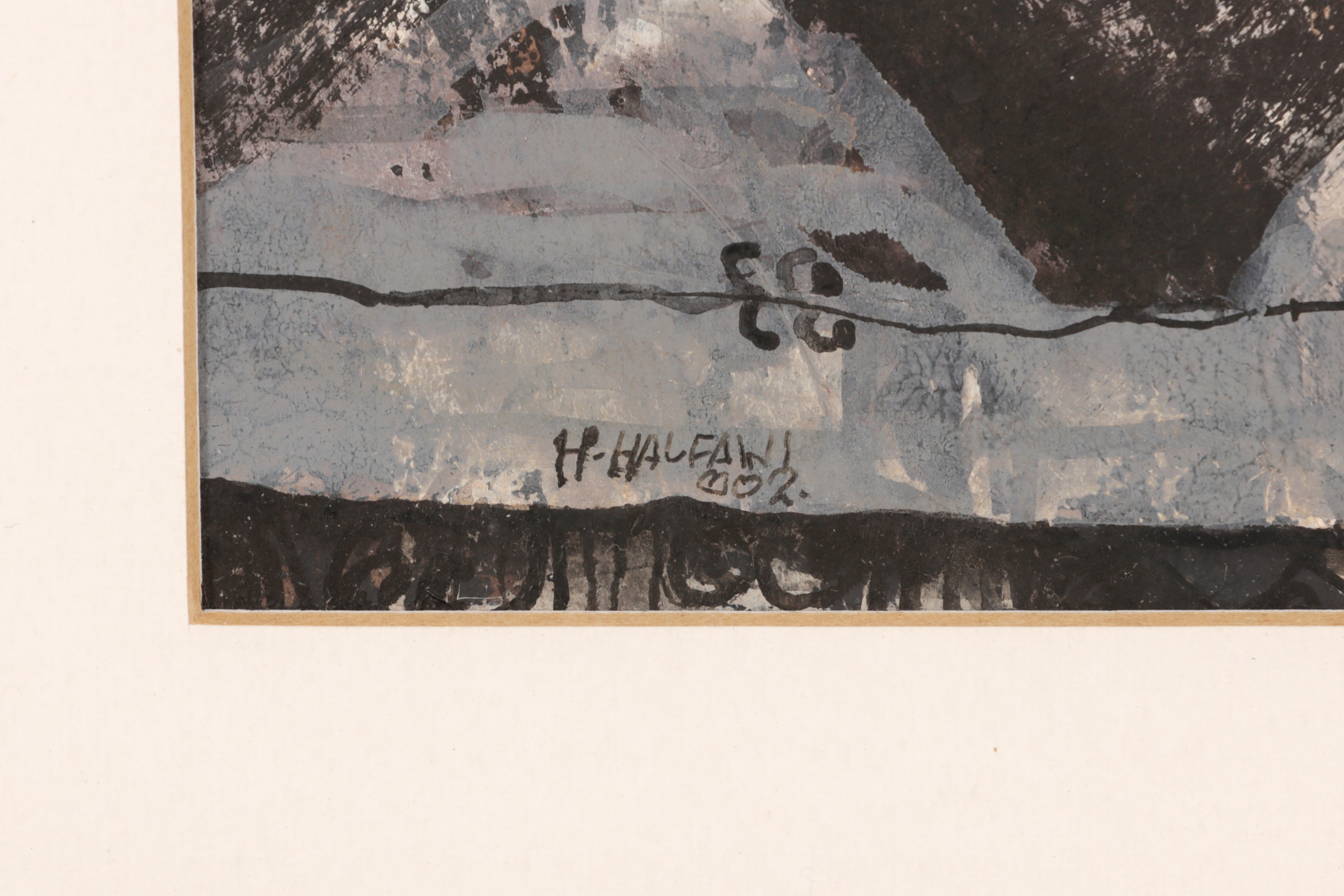 Lot 256 - Hussein Halfawi (sudanese   Kenyan, B. 1969)