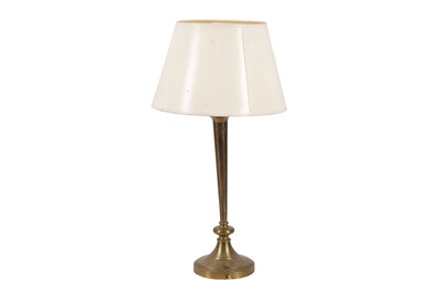 Lot 24 - A BRASS TABLE LAMP, 20TH CENTURY