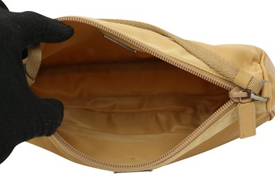 Lot 209 - Prada Mustard Nylon Pochette Bag