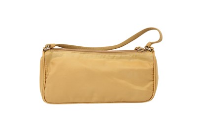 Lot 209 - Prada Mustard Nylon Pochette Bag