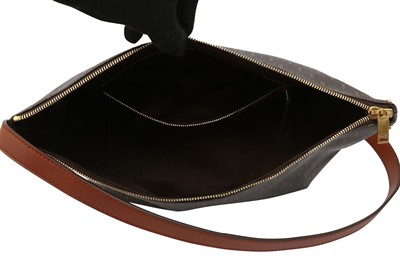 Lot 255 - Saint Laurent Brown Le Monogramme Crossbody Sling Bag